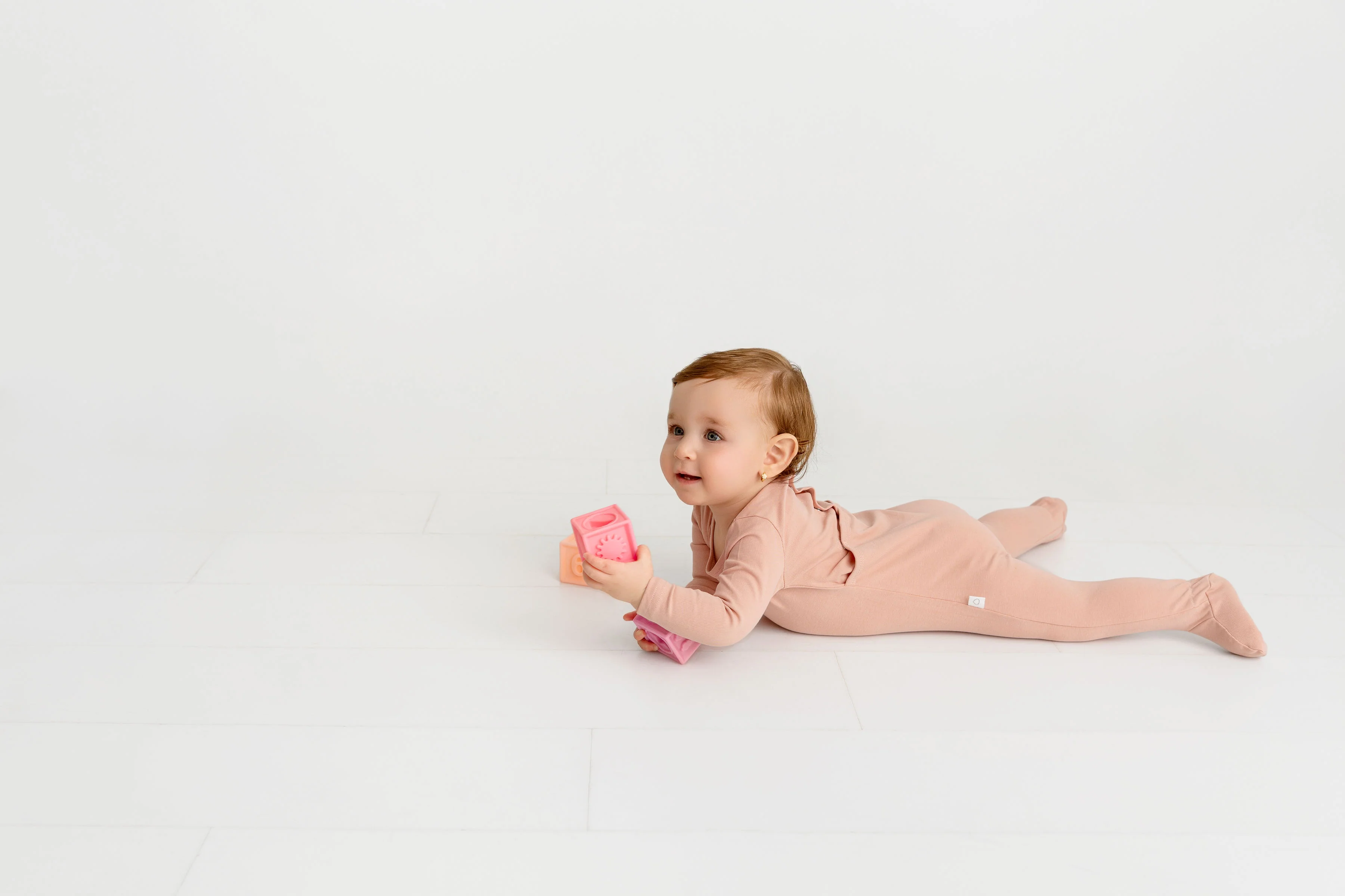 3 Pack Footies- Pink - Image 3