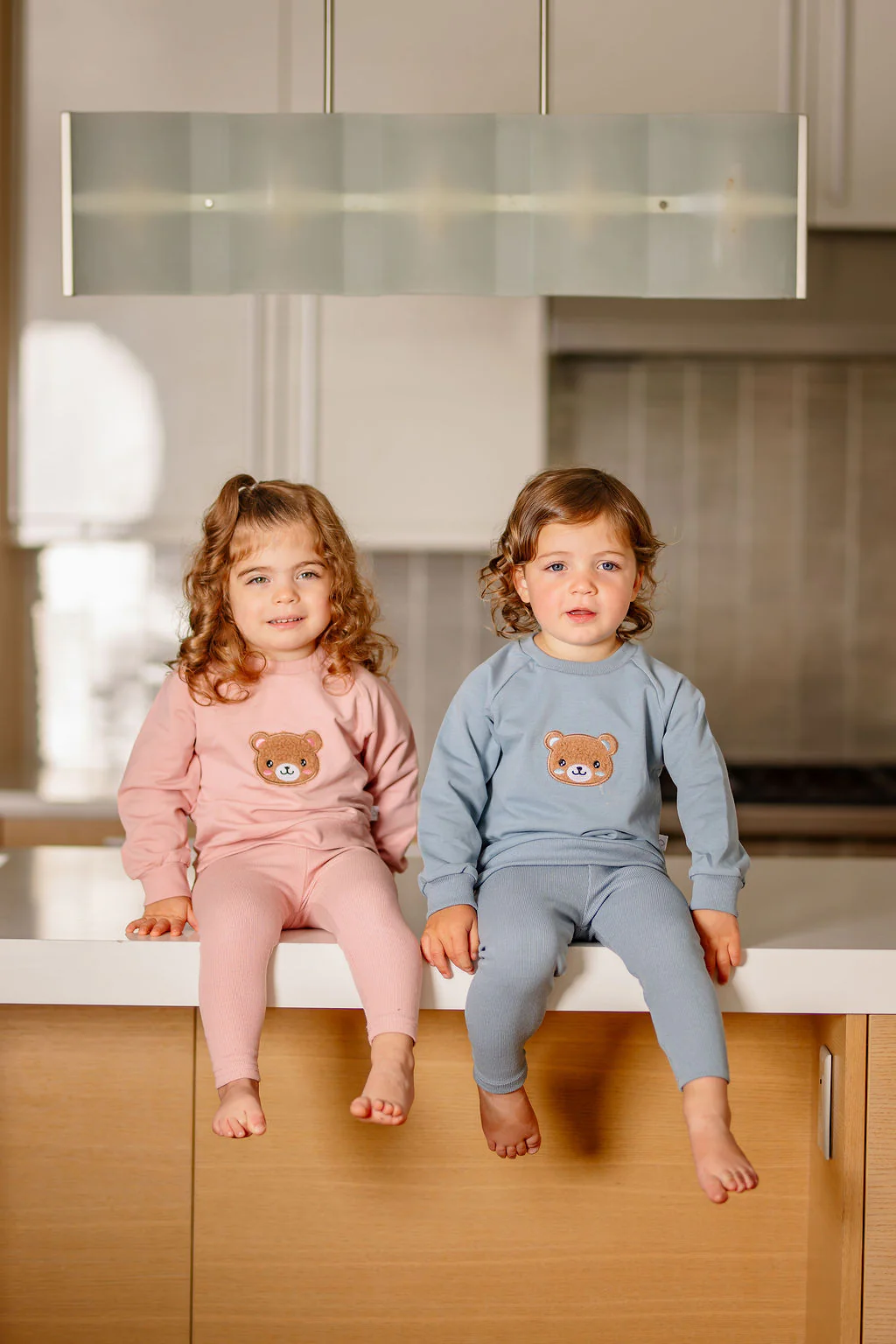 Bear Sweatsuit- Blue - Image 3