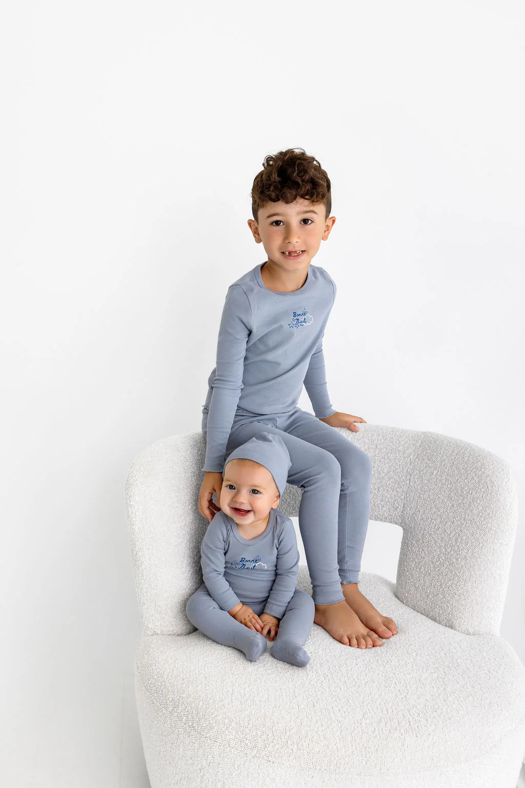 Bonne Nuit PJ- Dusty Blue - Image 4