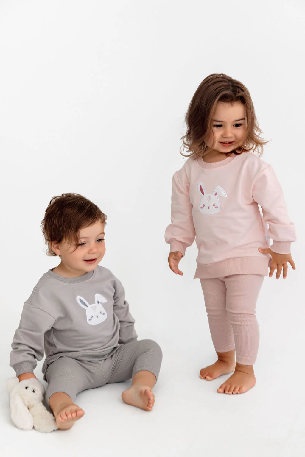 Bunny Sherpa Set- Pink - Image 4