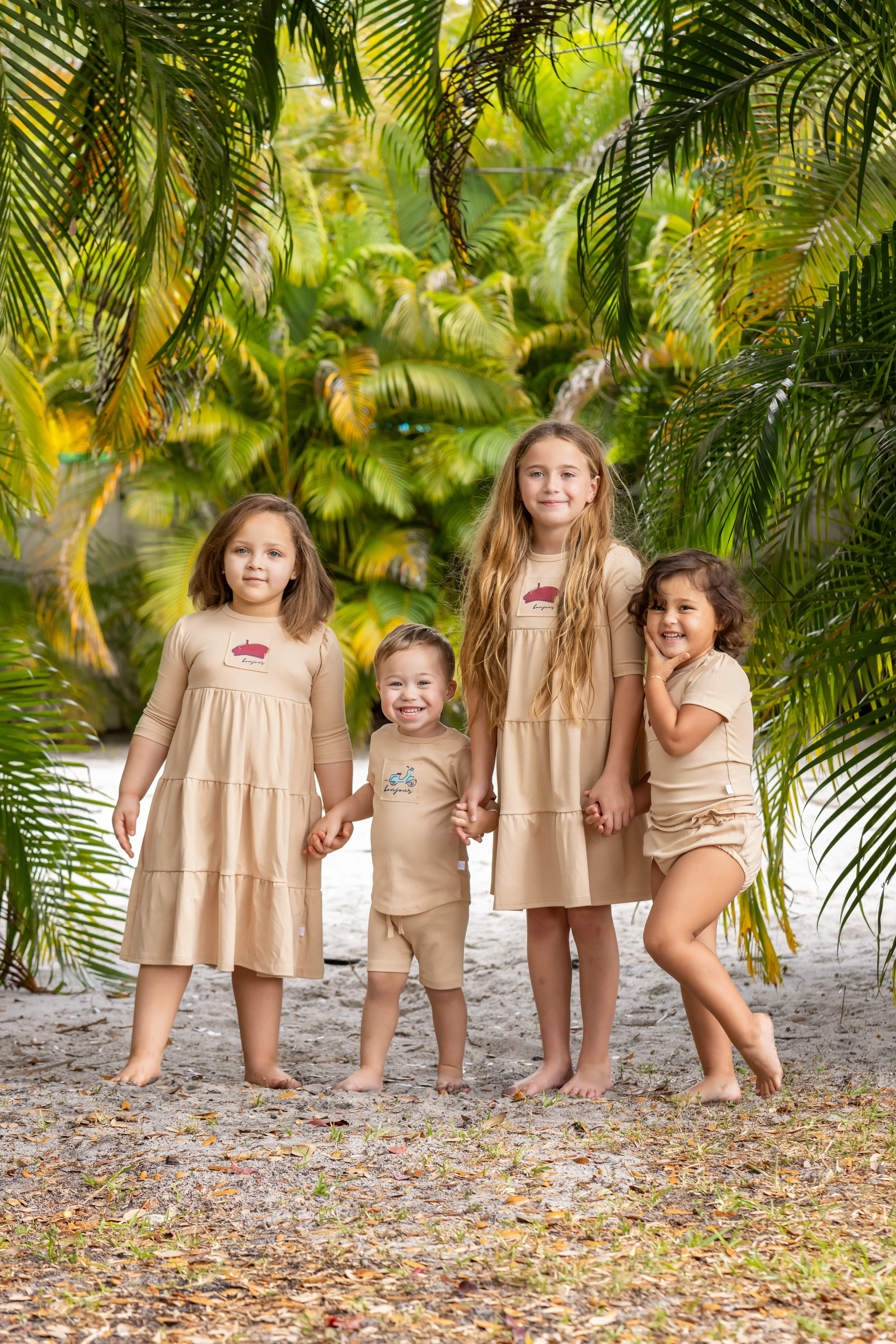 French 3/4 Sleeve Dress - Image 6