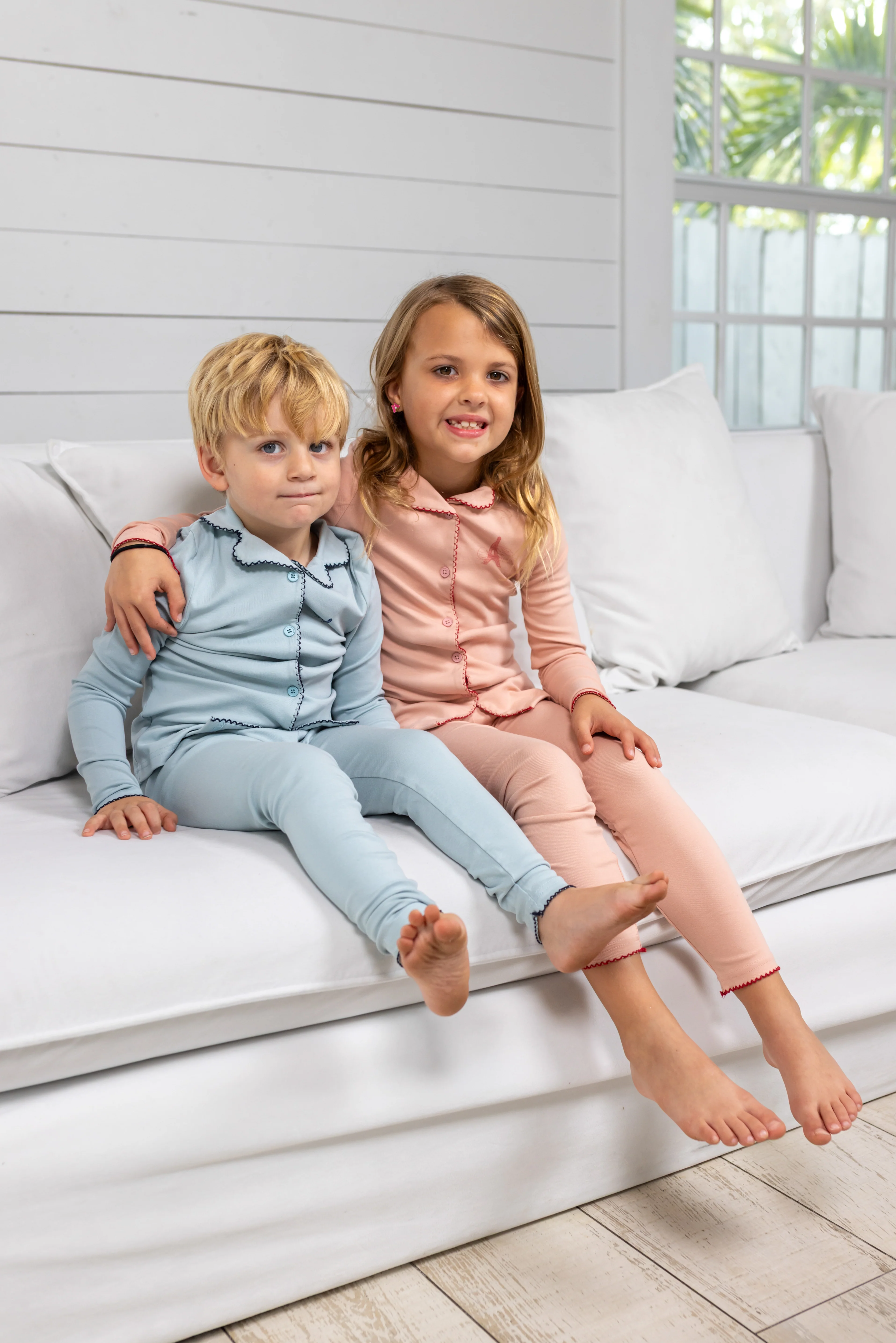 French Grandpa PJ- Blue - Image 5