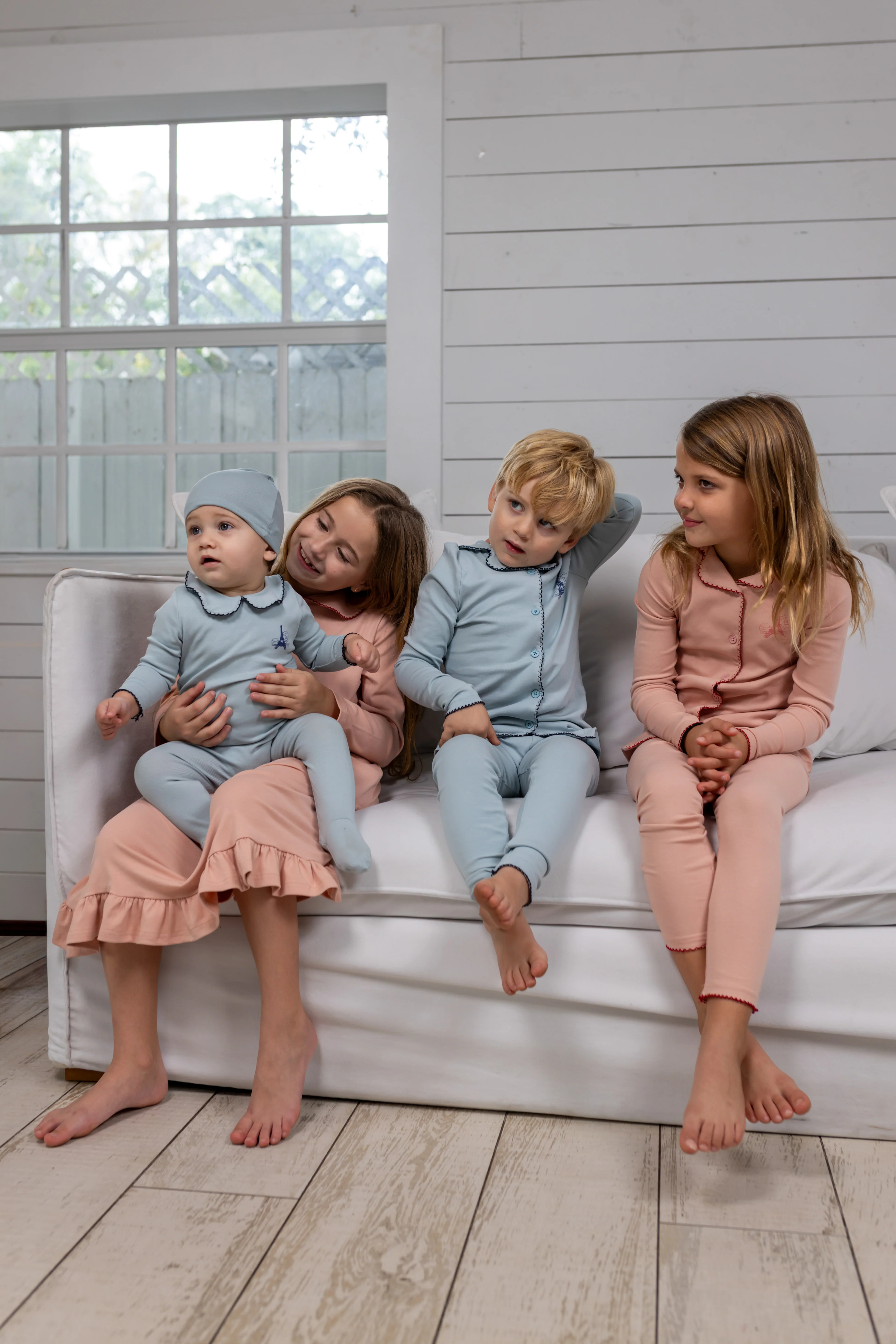 French Grandpa PJ- Blue - Image 6