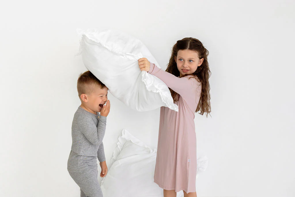 Henley Nightgown- Blush - Image 3