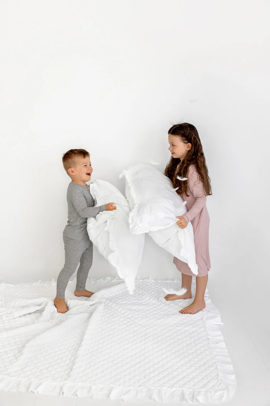 Henley Nightgown- Blush - Image 4