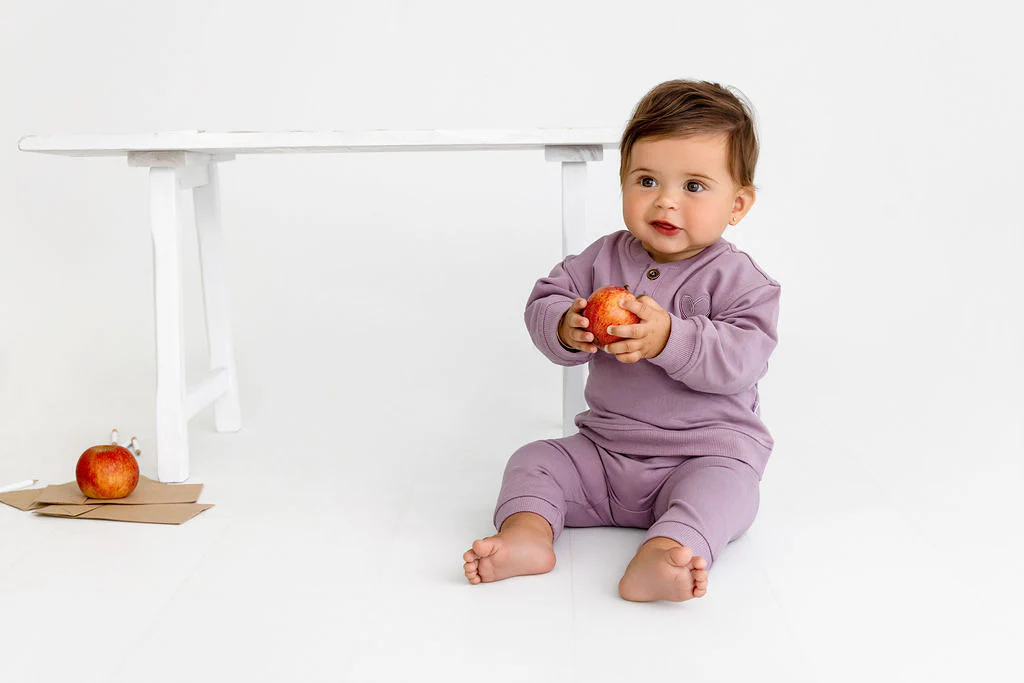 Henley Sweatsuit- Lavendar - Image 4