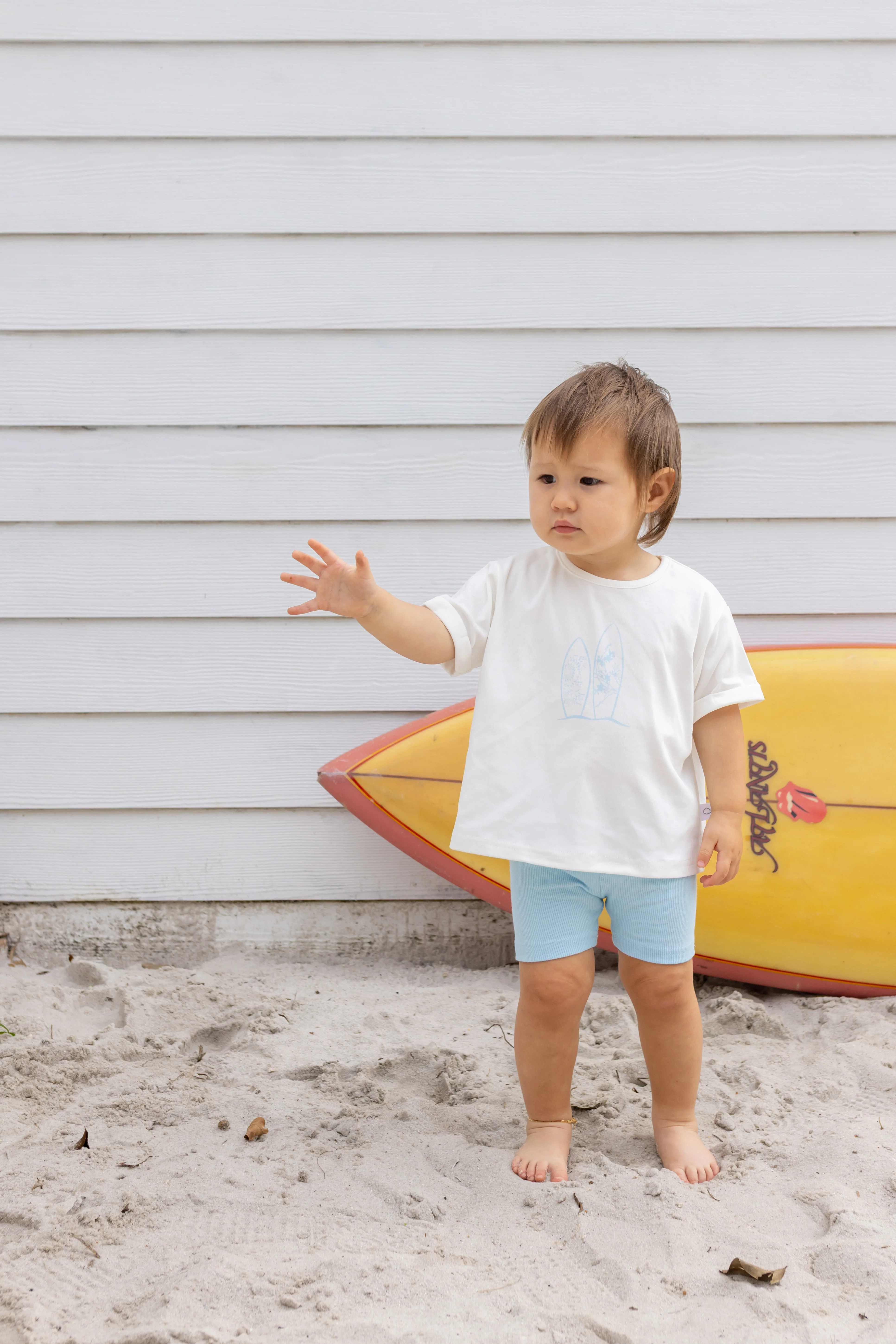 Oversized Tee Set- Blue - Image 3