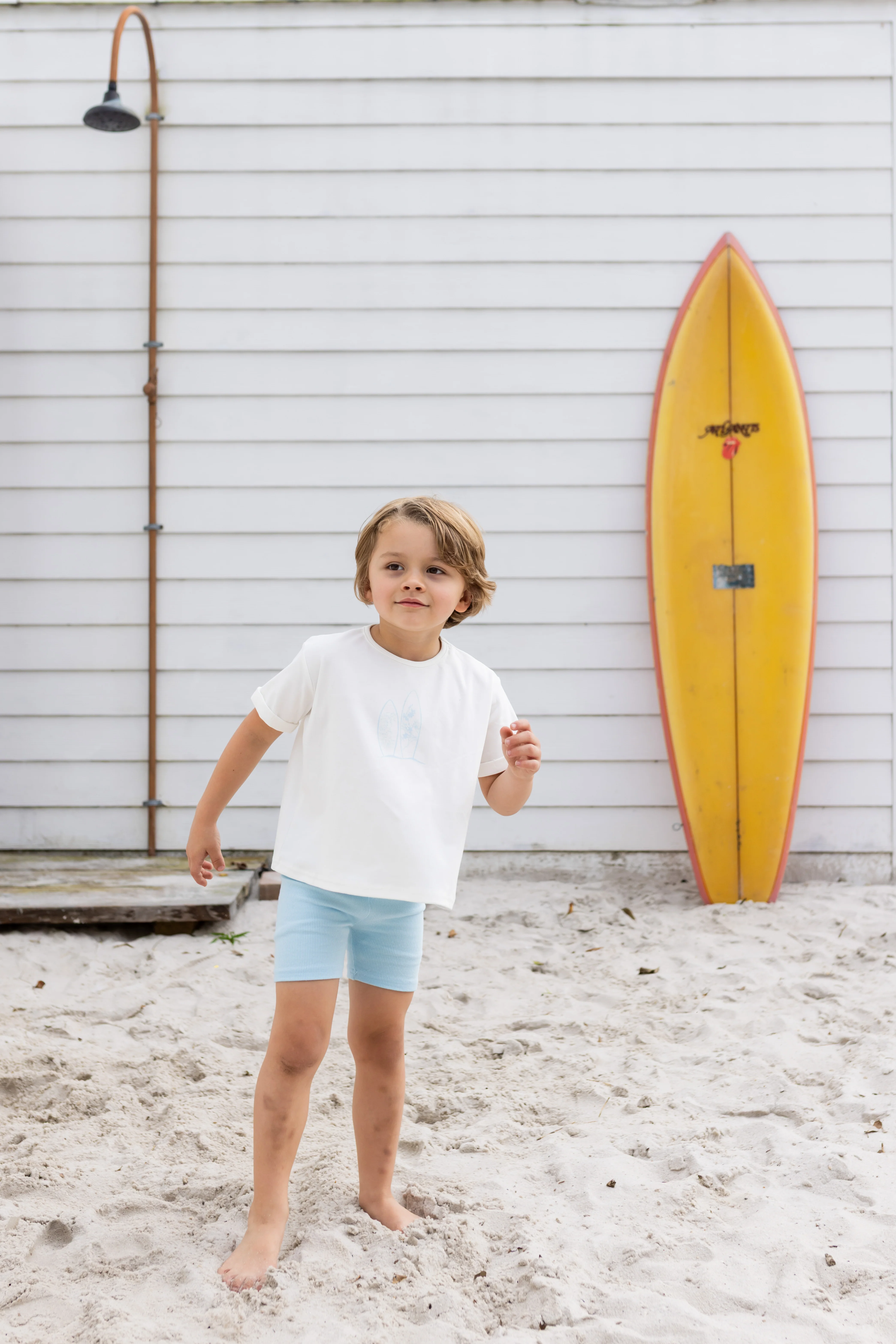 Oversized Tee Set- Blue - Image 4