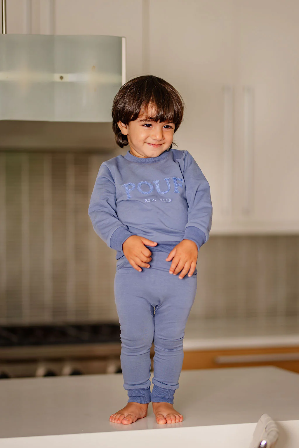 POUF Sweatsuit- Blue - Image 3