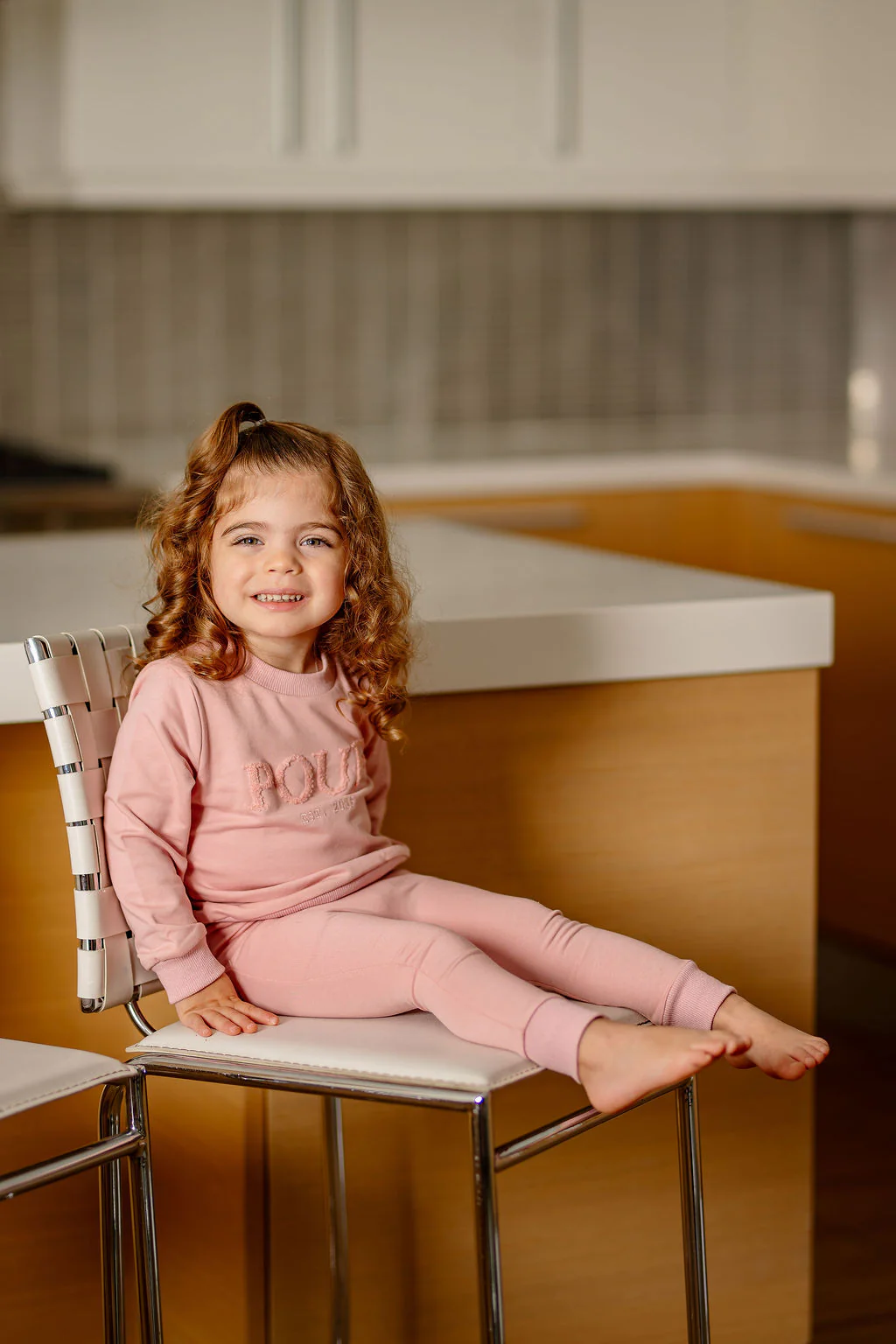 Pouf Sweatsuit- Pink - Image 3