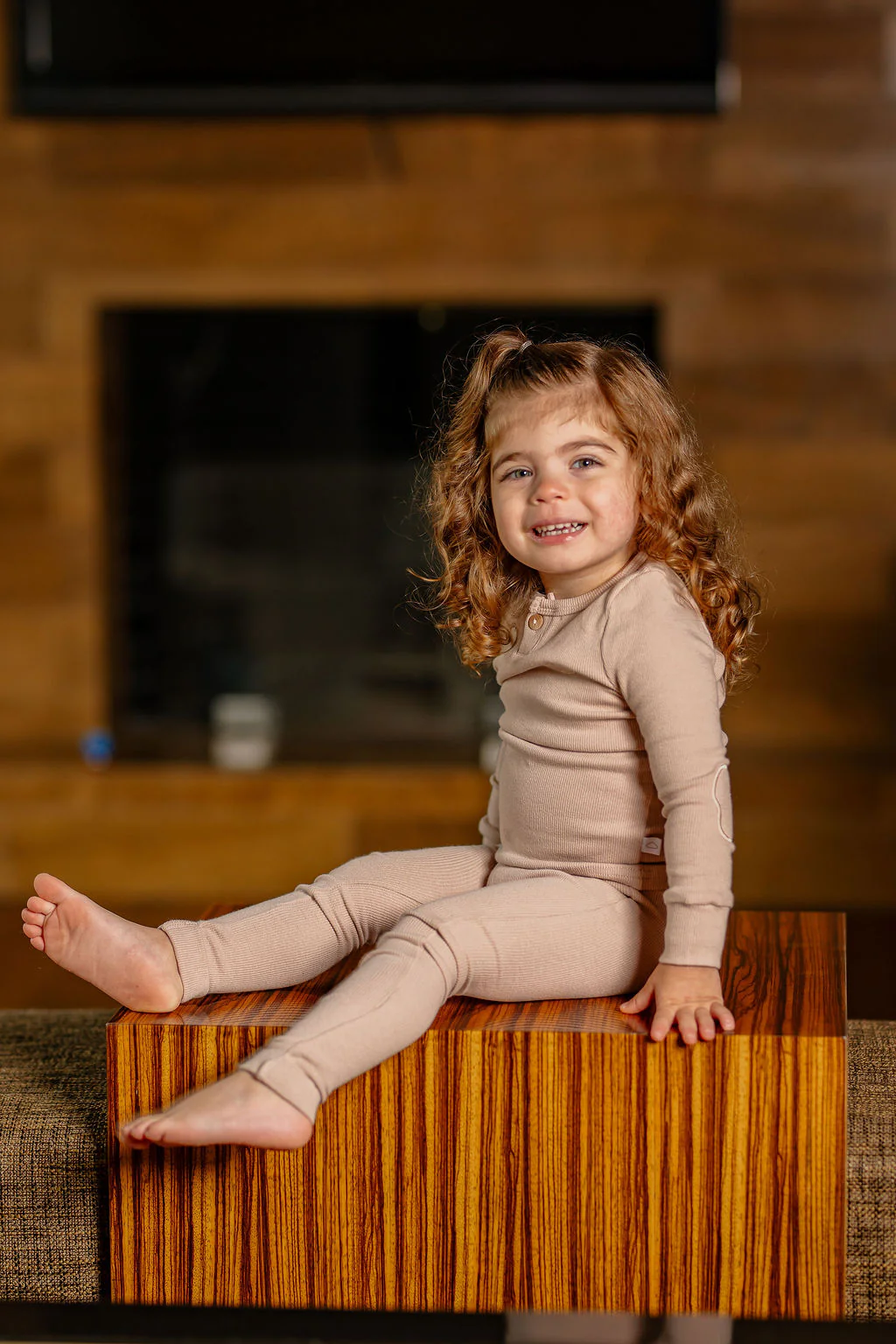 Ribbed Set- Blush - Image 3