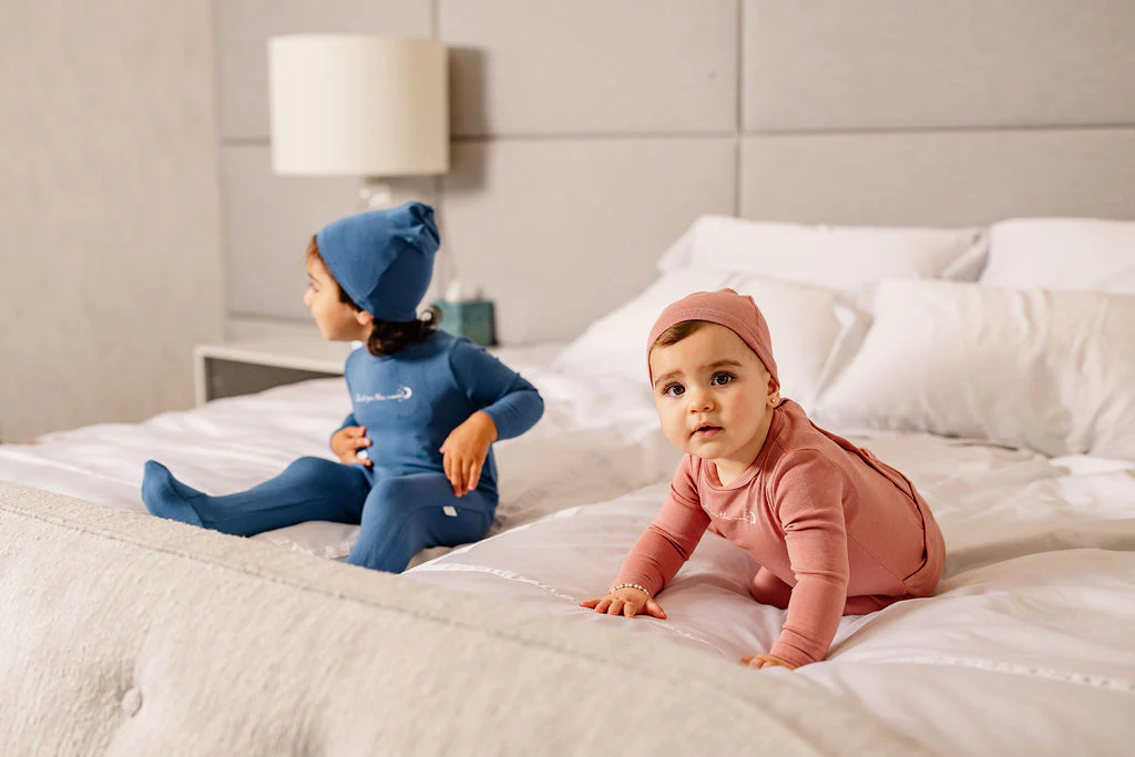 Shoot for the Moon Footie-Candy Pink - Image 3