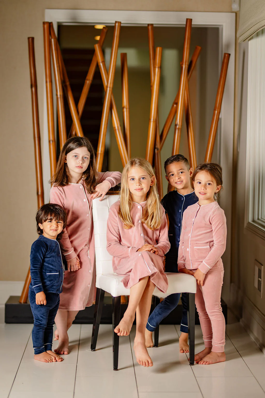 Velour Nightgown- Dusty Pink - Image 5