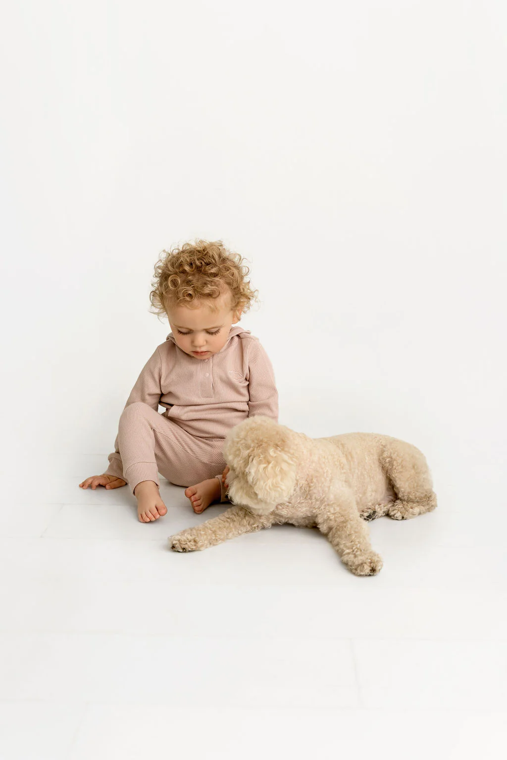 Waffle Set- Dusty Pink - Image 4